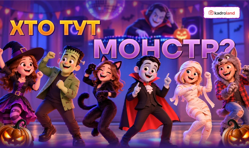 основне зображення для 🎃 «Хто тут монстр?»: моторошна вечірка для найуважніших!