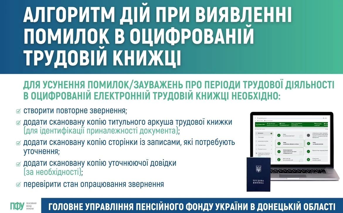 основне зображення для 5 кроків для виправлення помилок в оцифрованій трудовій книжці