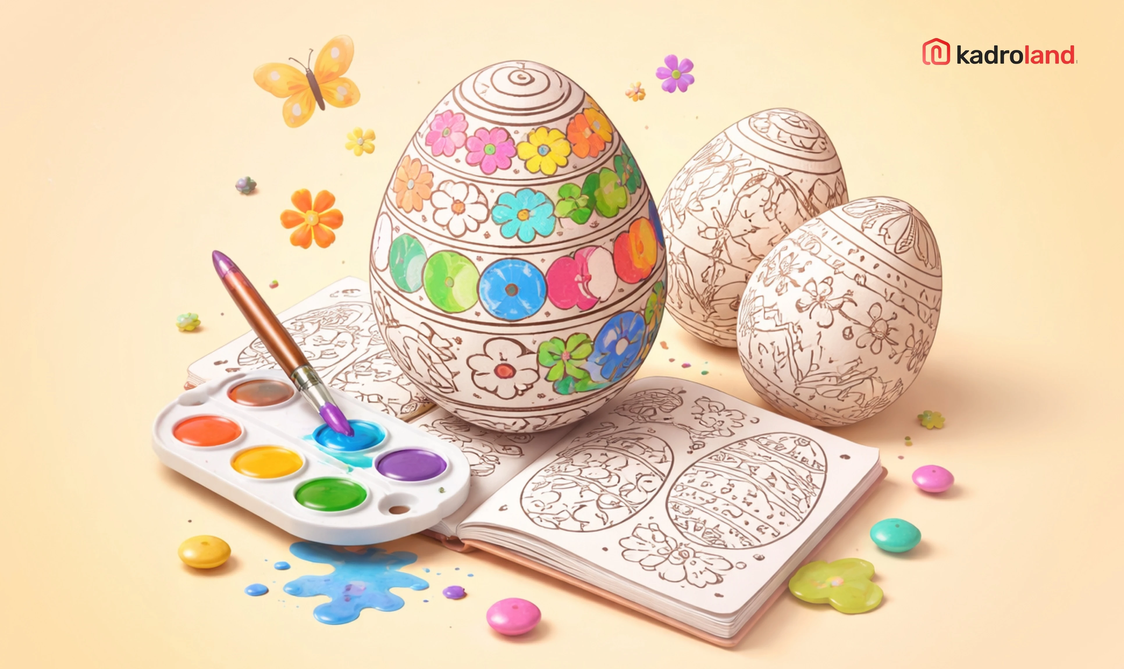 основне зображення для Нова гра Kadroland, у якій народжується ваша привітальна писанка!