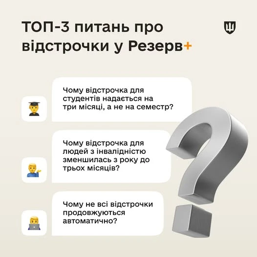 основне зображення для Онлайн-відстрочки від мобілізації: відповіді Міноборони на ключові питання