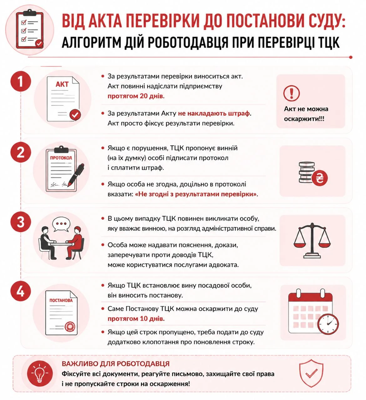 основне зображення для Перевірки військового обліку: алгоритм дій після акта ТЦК