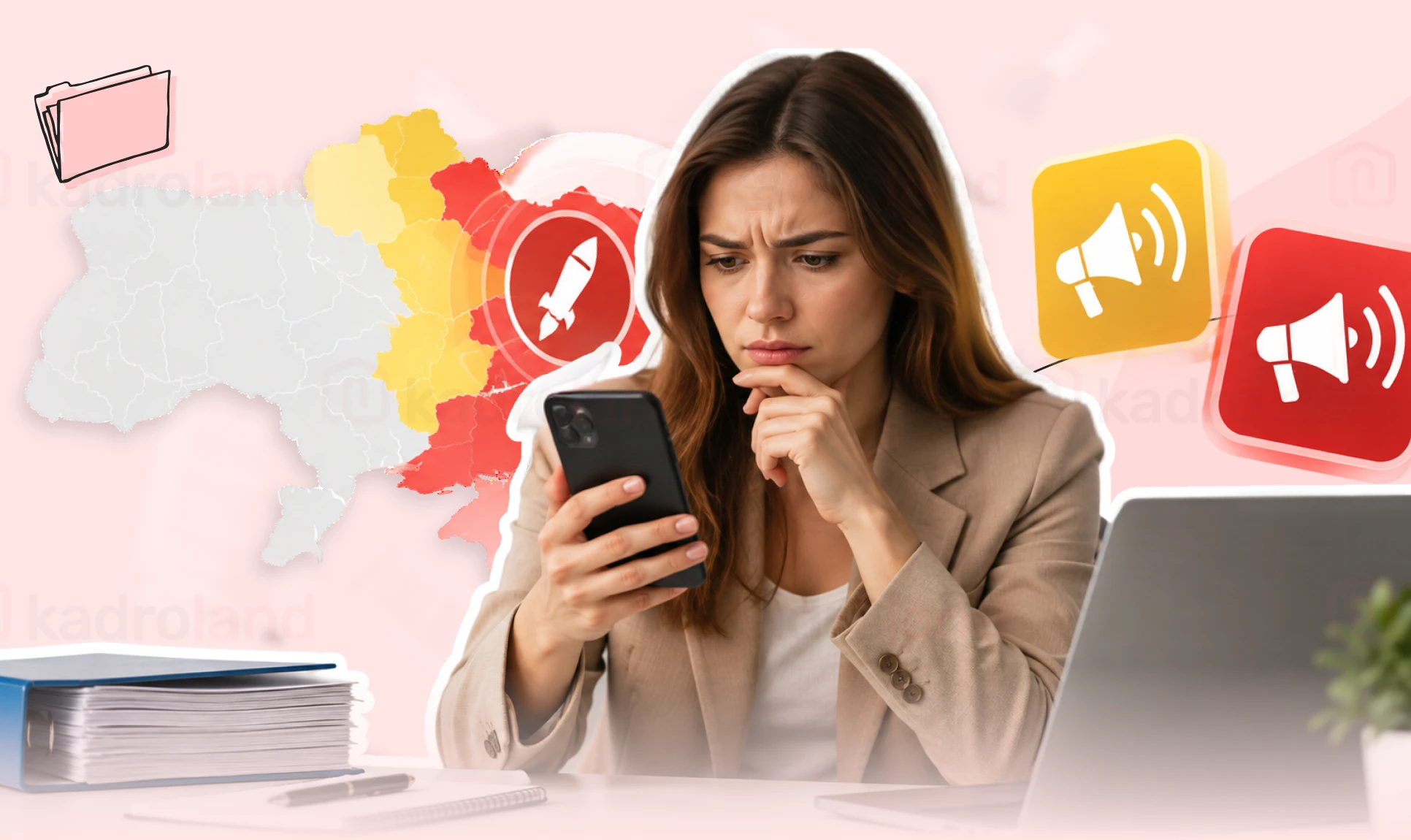 основне зображення для Робота під час повітряної тривоги (ч. 2): чи можна працювати за жовтого та червоного рівнів