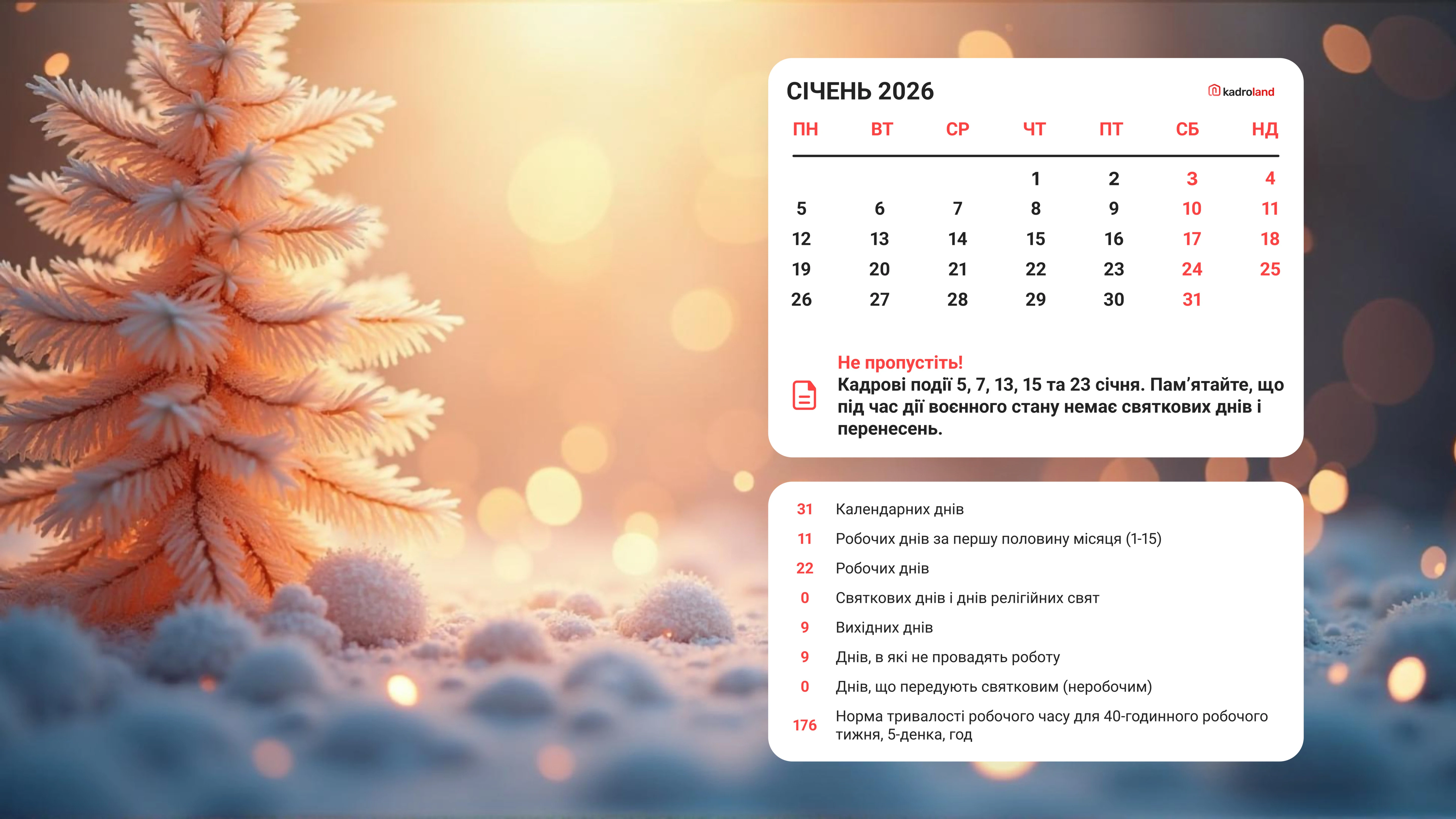 основне зображення для Шпалери для робочого столу кадровика на січень 2026 року