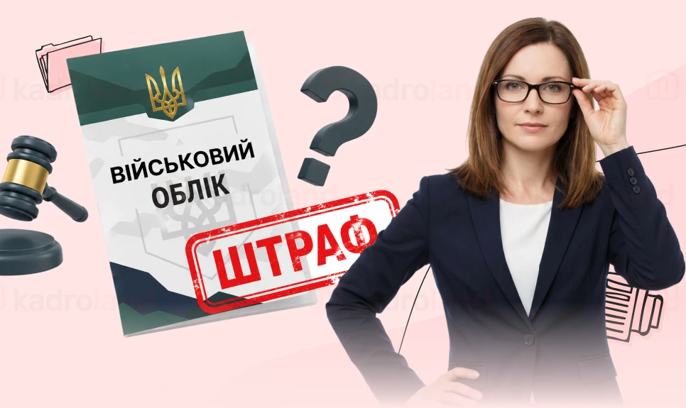 основне зображення для Штрафи та інша відповідальність у питаннях військового обліку