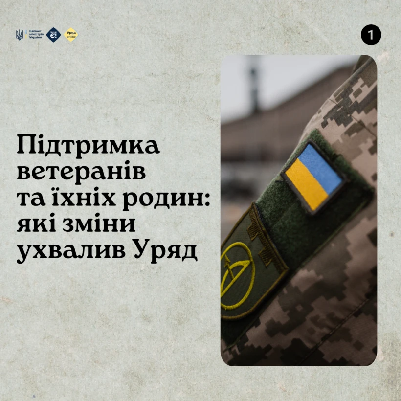 основне зображення для Статус ветерана війни: які пільги та зміни запровадив Уряд у 2025 році