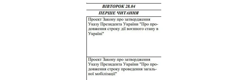 основне зображення для В Україні готуються продовжити воєнний стан і мобілізацію: перші деталі