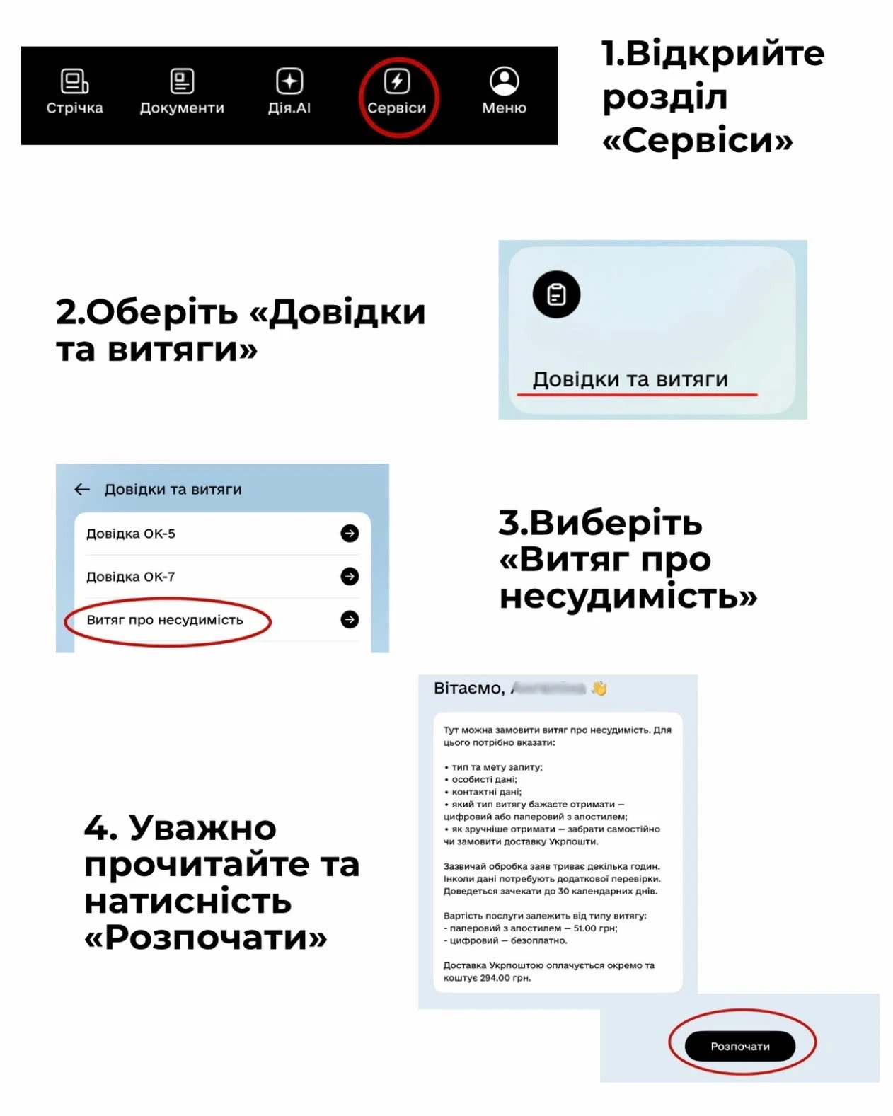 основне зображення для Як отримати через «Дію» витяг про несудимість: покрокова інструкція