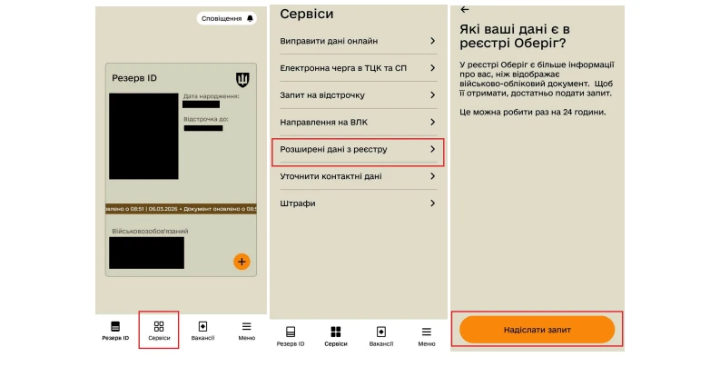 основне зображення для Розширені дані з реєстру «Оберіг»: отримуємо по-новому та для чого вони можуть знадобитись. Пункт кадрової незламності (ч.6)
